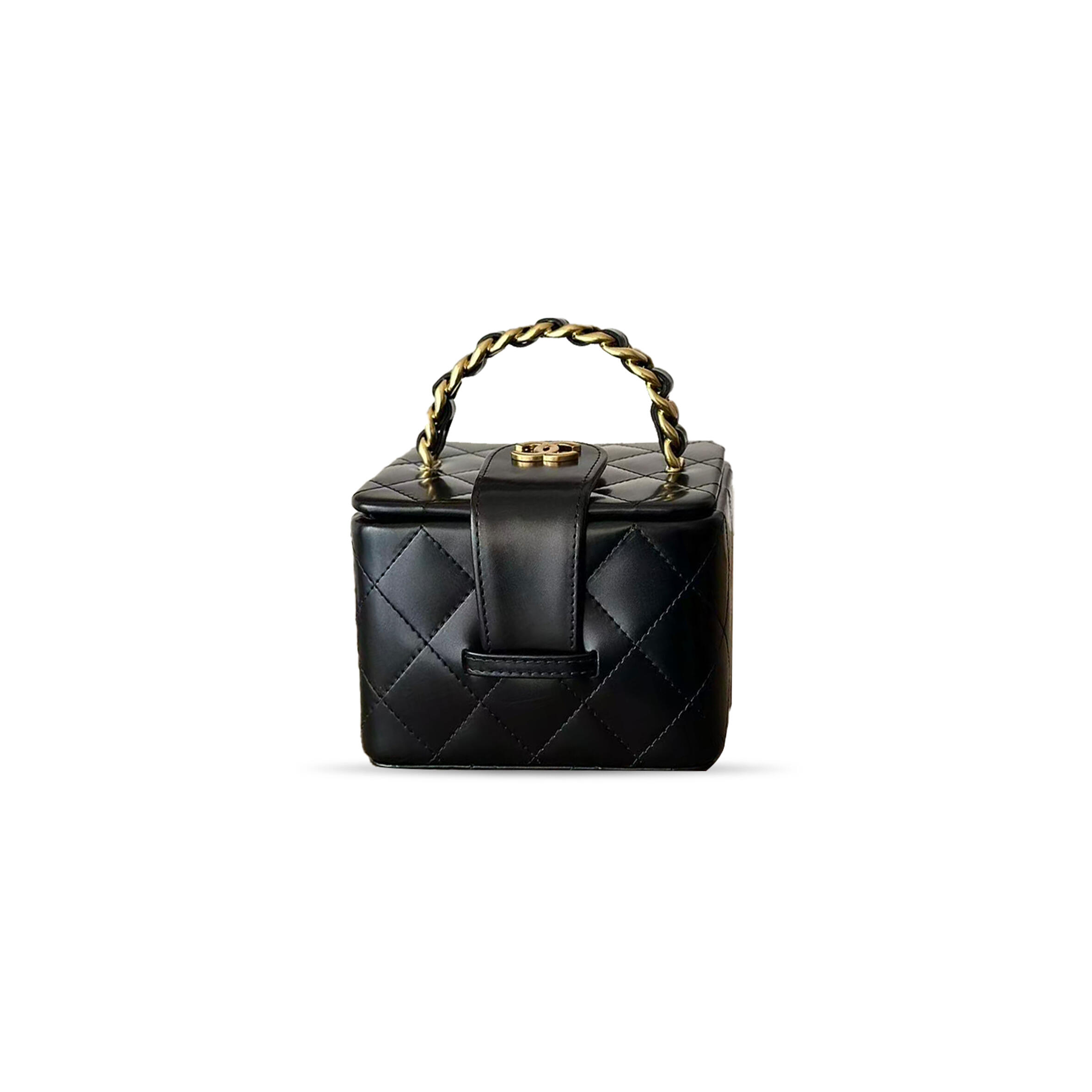 Ch**el vintage handbag cosmetic bag 3962524 (11*9.5*8.5cm)